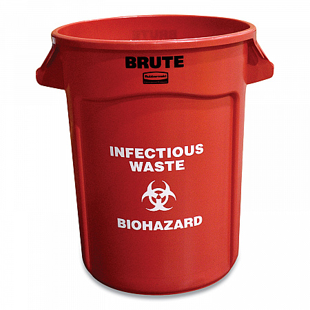 Vented Round Brute Container, 