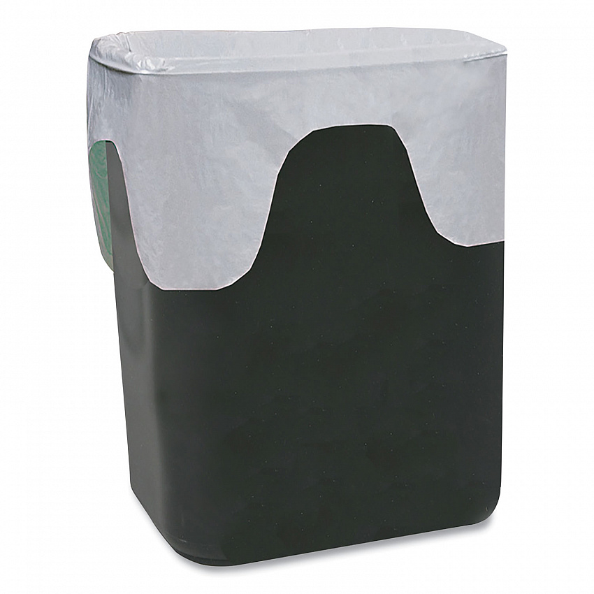 Super Value Pack Can Liners, 8 gal, 0.6 mil, 22" x 24", White, 130/Box (HAB6FW130)