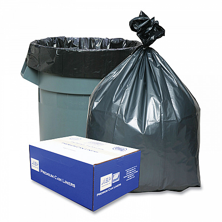 Can Liners, 60 gal, 1.55 mil, 39