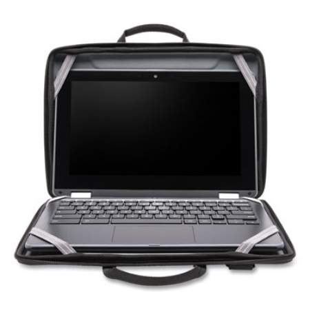 Kensington LS520 Stay-On Case for 11.6" Chromebooks and Laptops, 13.2 x 1.6 x 9.3, Black (60854)
