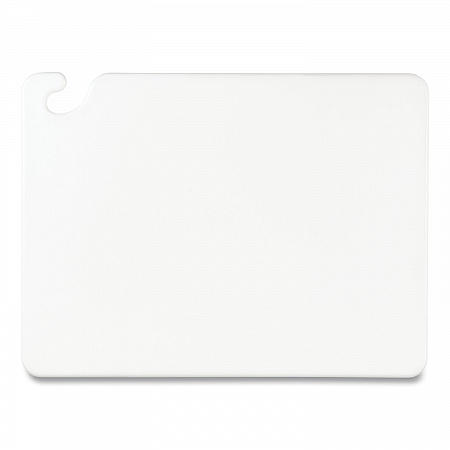 Cut-N-Carry Color Cutting Boards, Plastic, 20 x 15 x 0.5, White (CB152012WH)