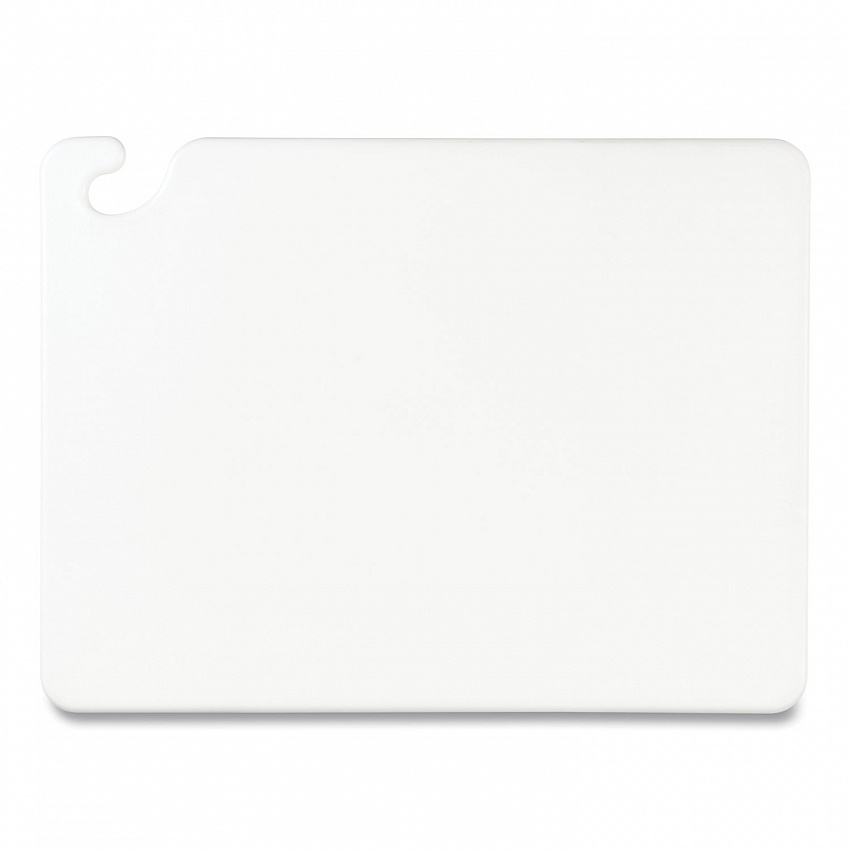 Cut-N-Carry Color Cutting Boards, Plastic, 20 x 15 x 0.5, White (CB152012WH)