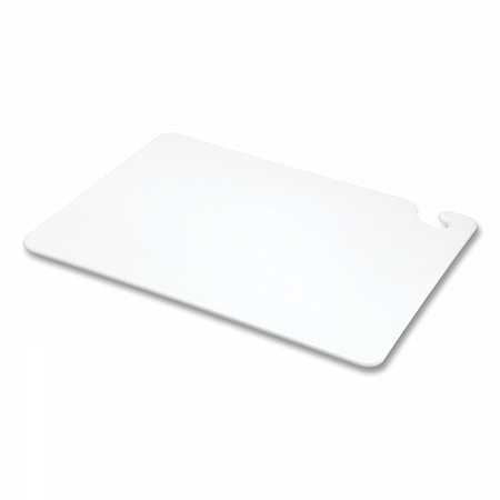 Cut-N-Carry Color Cutting Boards, Plastic, 20 x 15 x 0.5, White (CB152012WH)