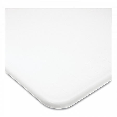 Cut-N-Carry Color Cutting Boards, Plastic, 20 x 15 x 0.5, White (CB152012WH)