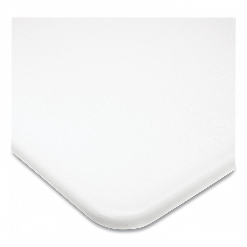Cut-N-Carry Color Cutting Boards, Plastic, 20 x 15 x 0.5, White (CB152012WH)