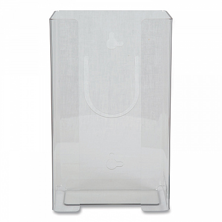 Clear Plexiglas Disposable Glove Dispenser, 1-Box, Plexiglas, Clear, 5.5 x 3.75 x 10 (G0803)