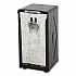 Tabletop Napkin Dispenser, Tall Fold, 3.75 x 4 x 7.5, Black (H900BK)