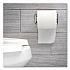 Locking Toilet Tissue Dispenser, 6 x 4.5 x 2.75, Chrome (R200XC)