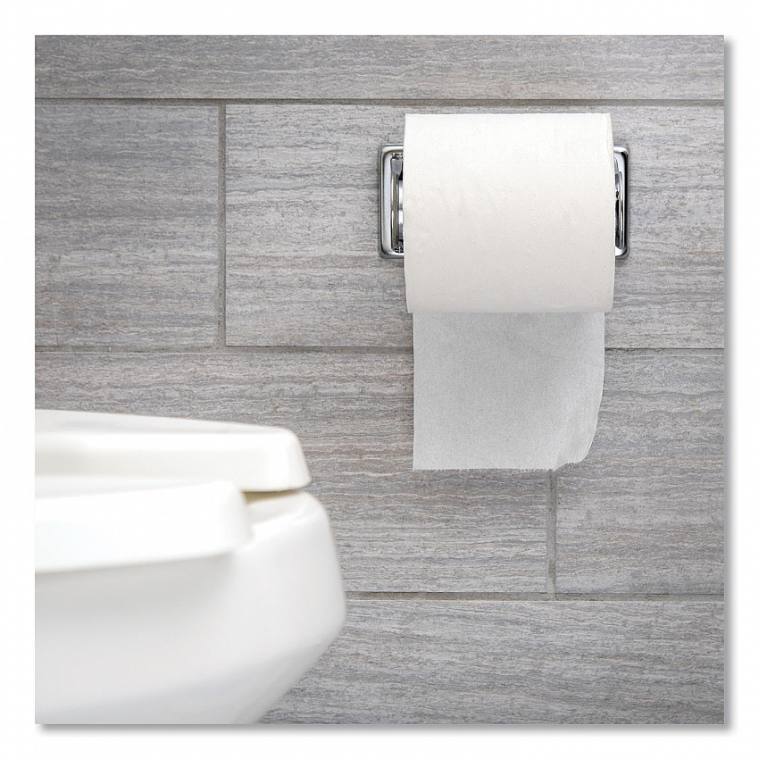 Locking Toilet Tissue Dispenser, 6 x 4.5 x 2.75, Chrome (R200XC)