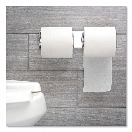 Locking Toilet Tissue Dispenser, 12.38 x 4.5 x 2.75, Chrome (R260XC)