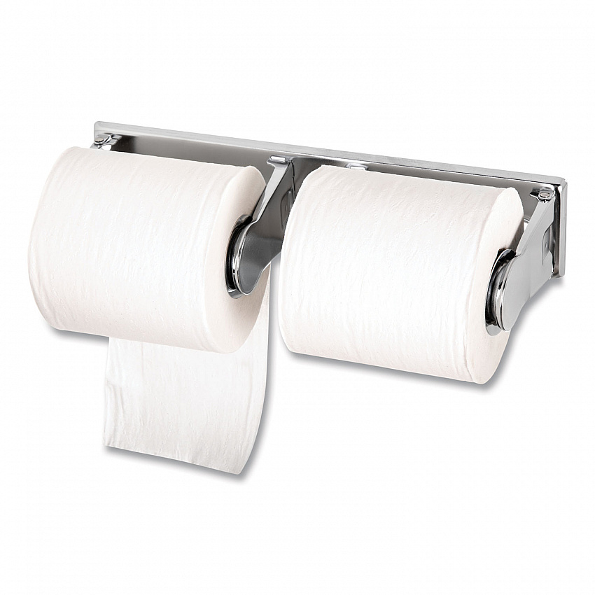 Locking Toilet Tissue Dispenser, 12.38 x 4.5 x 2.75, Chrome (R260XC)