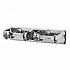 Locking Toilet Tissue Dispenser, 12.38 x 4.5 x 2.75, Chrome (R260XC)
