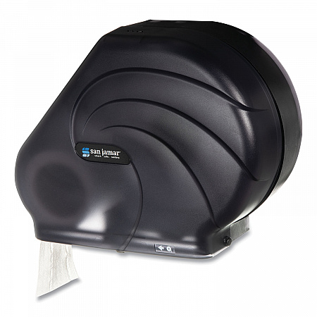 Oceans Reserva Jumbo Tissue Dispenser with Stub Roll, 16.75 x 5.5 x 12.25, Black Pearl (R3090TBK)