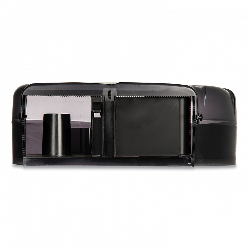 Oceans Reserva Jumbo Tissue Dispenser with Stub Roll, 16.75 x 5.5 x 12.25, Black Pearl (R3090TBK)