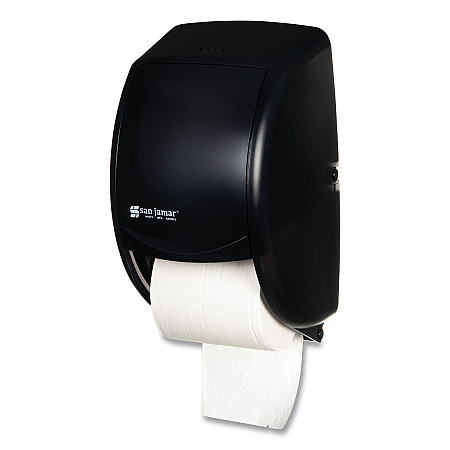 Duett Classic Standard Toilet Tissue Dispenser, 2 Roll, 7.5 x 7 x 12.75, Black Pearl (R3500TBK)