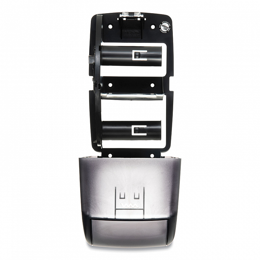 Duett Classic Standard Toilet Tissue Dispenser, 2 Roll, 7.5 x 7 x 12.75, Black Pearl (R3500TBK)