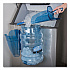 Saf-T-Scoop and Guardian System for Ice Machines, 64 oz to 86 oz Ice Scoop, Transparent Blue (SI9000)