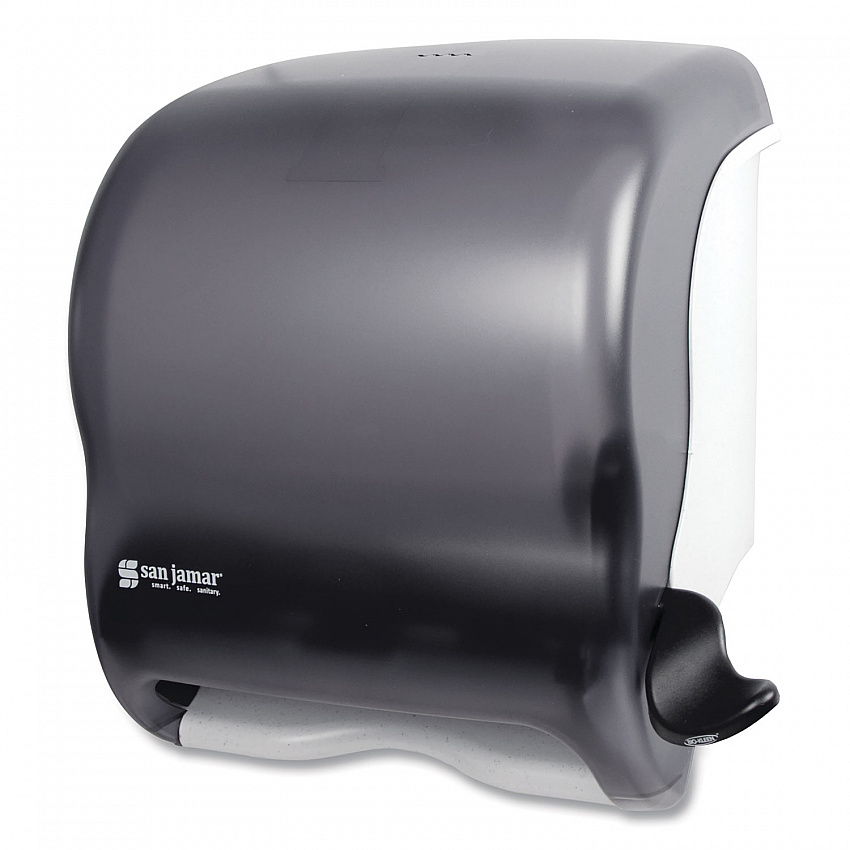 Element Lever Roll Towel Dispenser, Classic, 12.5 x 8.5 x 12.75, Black Pearl (T950TBK)
