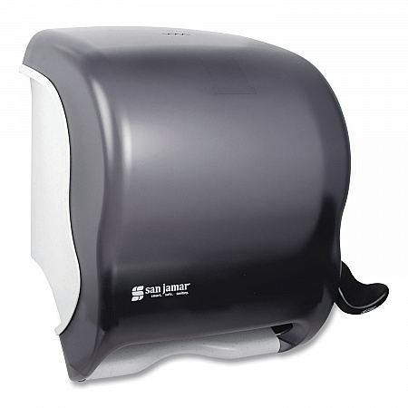 Element Lever Roll Towel Dispenser, Classic, 12.5 x 8.5 x 12.75, Black Pearl (T950TBK)