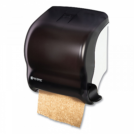 Element Lever Roll Towel Dispenser, Classic, 12.5 x 8.5 x 12.75, Black Pearl (T950TBK)