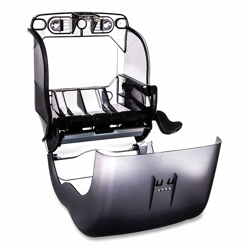 Element Lever Roll Towel Dispenser, Oceans, 12.5 x 8.5 x 12.75, Black Pearl (T990TBK)
