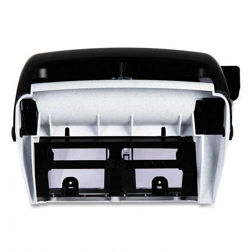 Lever Roll Towel Dispenser, Classic, 12.94 x 9.25 x 16.5, Transparent Black Pearl (T1100TBK)