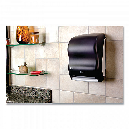 Smart System with iQ Sensor Towel Dispenser, 11.75 x 9 x 15.5, Black Pearl (T1400TBK)
