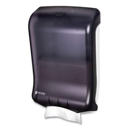 San Jamar Ultrafold Multifold/C-Fold Towel Dispenser, Classic, 11.75 x 6.25 x 18, Black Pearl (T1700TBK)