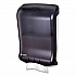 Large Capacity Ultrafold Multifold/C-Fold Towel Dispenser, Classic, 11.75 x 6.25 x 18, Black Pearl (T1700TBK)