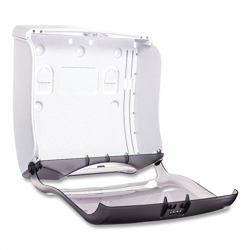 Ultrafold Fusion C-Fold and Multifold Towel Dispenser, 11.5 x 5.5 x 11.5, Black (T1755TBK)