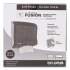 San Jamar Ultrafold Fusion C-Fold and Multifold Towel Dispenser, 11.5 x 5.5 x 11.5, Black (T1755TBK)