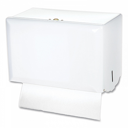 Singlefold Paper Towel Dispenser, 10.75 x 6 x 7.5, White (T1800WH)