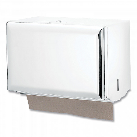 Singlefold Paper Towel Dispenser, 10.75 x 6 x 7.5, White (T1800WH)