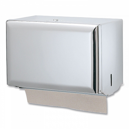 Singlefold Paper Towel Dispenser, 10.75 x 6 x 7.5, Chrome (T1800XC)
