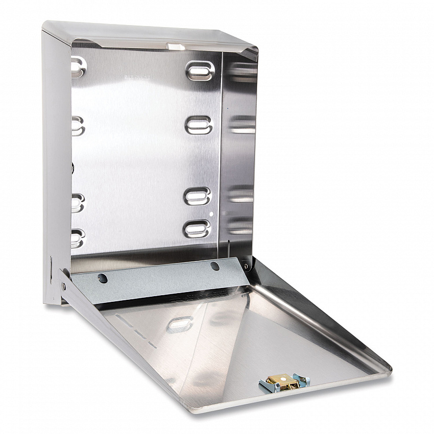 C-Fold/Multifold Towel Dispenser, 11.38 x 4 x 14.75, Stainless Steel (T1900SS)