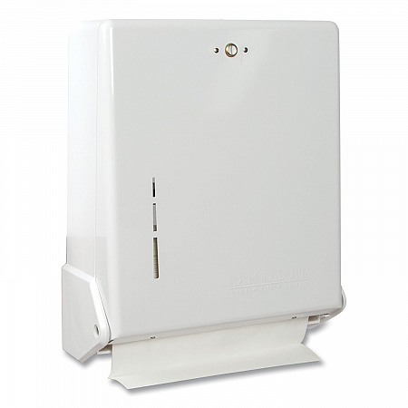 True Fold C-Fold/Multifold Paper Towel Dispenser, 11.63 x 5 x 14.5, White (T1905WH)