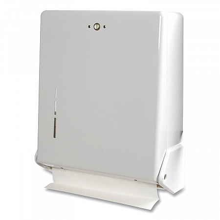 True Fold C-Fold/Multifold Paper Towel Dispenser, 11.63 x 5 x 14.5, White (T1905WH)