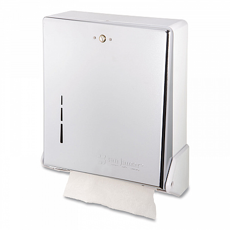 True Fold C-Fold/Multifold Paper Towel Dispenser, 11.63 x 5 x 14.5, Chrome (T1905XC)