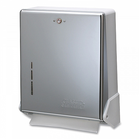 True Fold C-Fold/Multifold Paper Towel Dispenser, 11.63 x 5 x 14.5, Chrome (T1905XC)