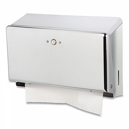 Mini C-Fold/Multifold Towel Dispenser, 11.13 x 3.88 x 7.88, Chrome (T1950XC)