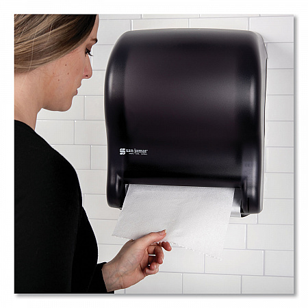 Tear-N-Dry Essence Automatic Dispenser, Classic, 11.75 x 9.13 x 14.44, Black Pearl (T8000TBK)