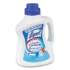 LYSOL Laundry Sanitizer, Liquid, Crisp Linen, 90 oz, 4/Carton (95872)
