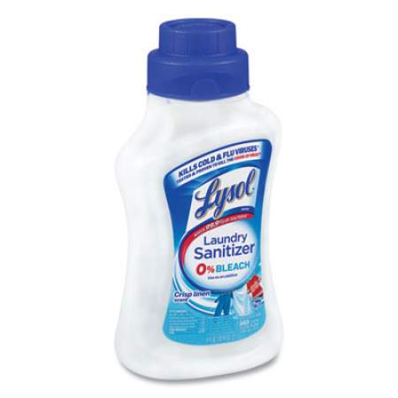 LYSOL Laundry Sanitizer, Liquid, Crisp Linen, 41 oz (95871EA)