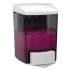 San Jamar Oceans Soap and Hand Sanitizer Dispenser, 30 oz, 4.13 x 4.25 x 6.13, Black (S30TBK)
