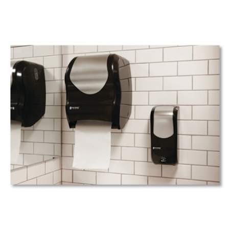 San Jamar Tear-N-Dry Touchless Roll Towel Dispenser, 16.75 x 10 x 12.5, Black/Silver (T1370BKSS)