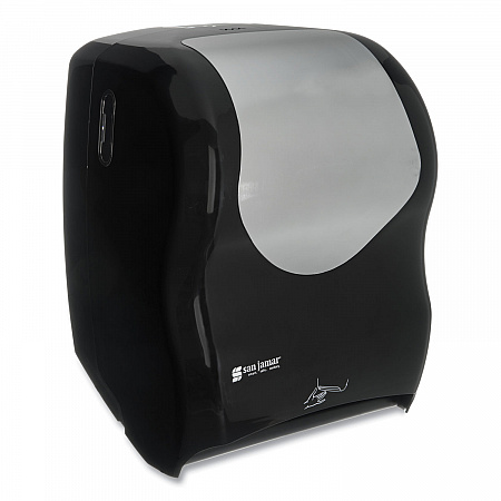 Smart System with iQ Sensor Towel Dispenser, 16.5 x 9.75 x 12, Black/Silver (T1470BKSS)