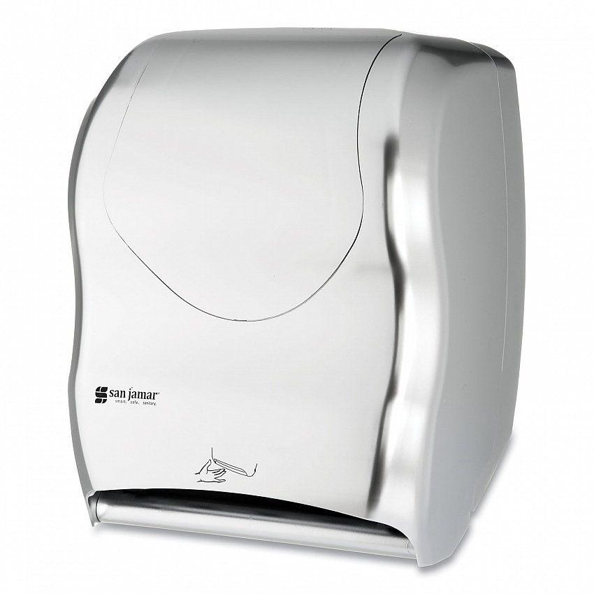 Smart System with iQ Sensor Towel Dispenser, 16.5 x 9.75 x 12, Silver (T1470SS)