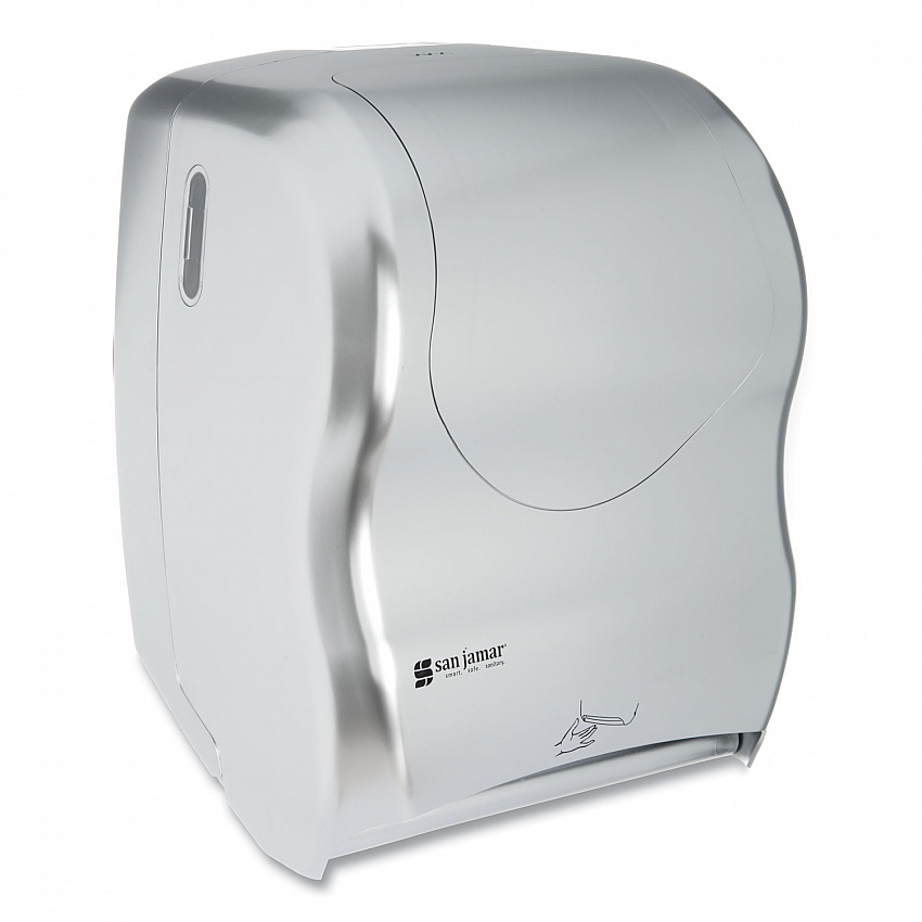 Smart System with iQ Sensor Towel Dispenser, 16.5 x 9.75 x 12, Silver (T1470SS)