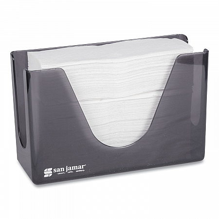Countertop Folded Towel Dispenser, 11 x 4.38 x 7, Black Pearl (T1720TBK)
