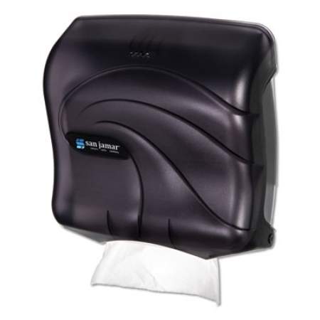 San Jamar Ultrafold Towel Dispenser, 11.5 x 6 x 11.5, Black Pearl (T1759TBK)